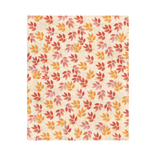 autumn leaves pattern2 Duvet Cover 86"x70" ( All-over-print)