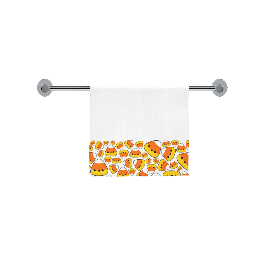 Kawaii Candy Corn v2 Custom Towel 16"x28"