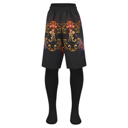 Hieroglyph, the tiger Men's Swim Trunk (Model L21)