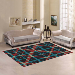 Plaid I Area Rug7'x5'