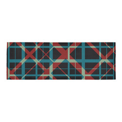 Plaid I Area Rug 9'6''x3'3''