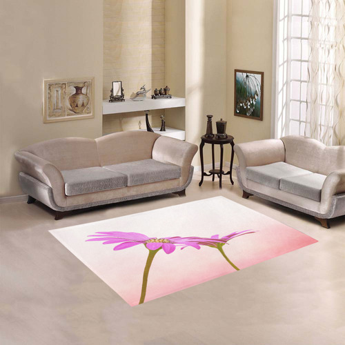 Pretty in Pink Area Rug 5'3''x4'