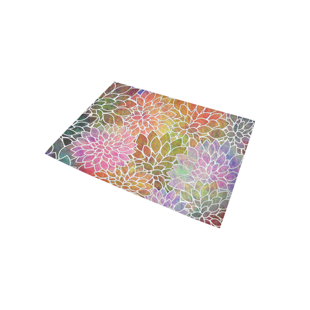 Floral Abstract 6 Area Rug 5'x3'3''