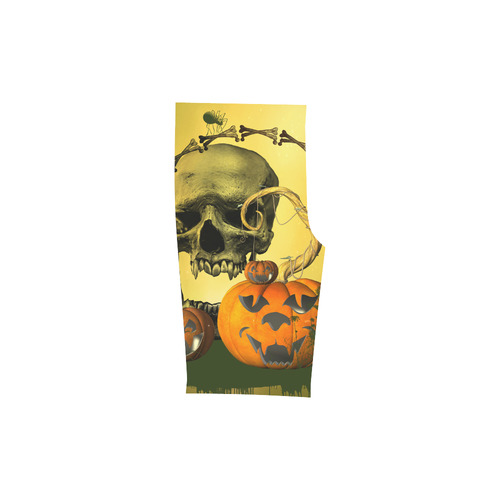 Halloween, funny pumpkins with skull Men's Swim Trunk (Model L21)