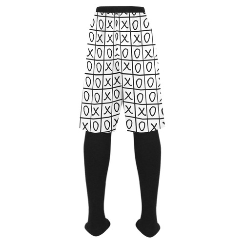 OXO Game - Noughts and Crosses Men's Swim Trunk (Model L21)