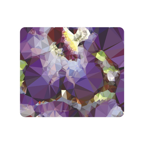 Purple Abstract Geometric Dream Men's Clutch Purse （Model 1638）
