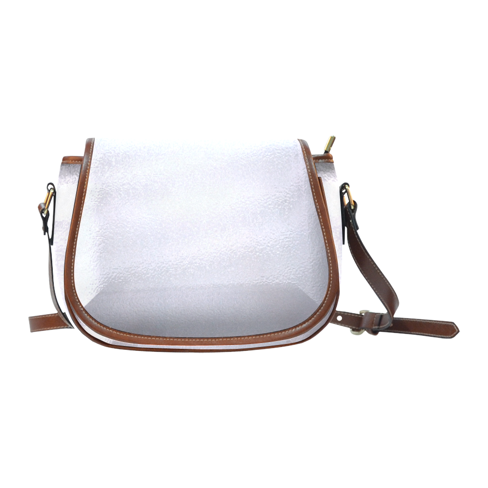 3-D Look Pink Metallics Saddle Bag/Small (Model 1649) Full Customization