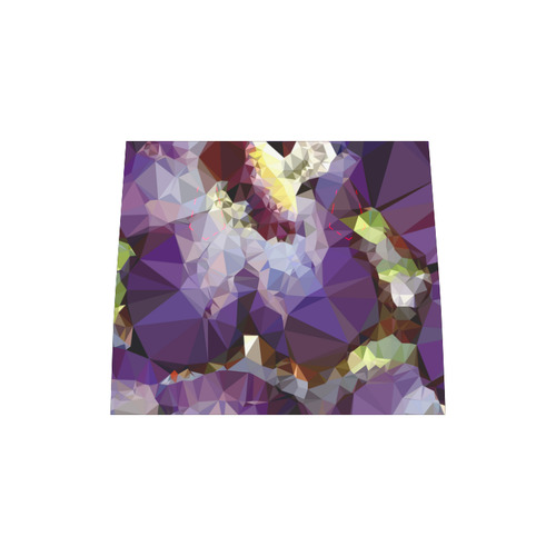 Purple Abstract Geometric Dream Boston Handbag (Model 1621)