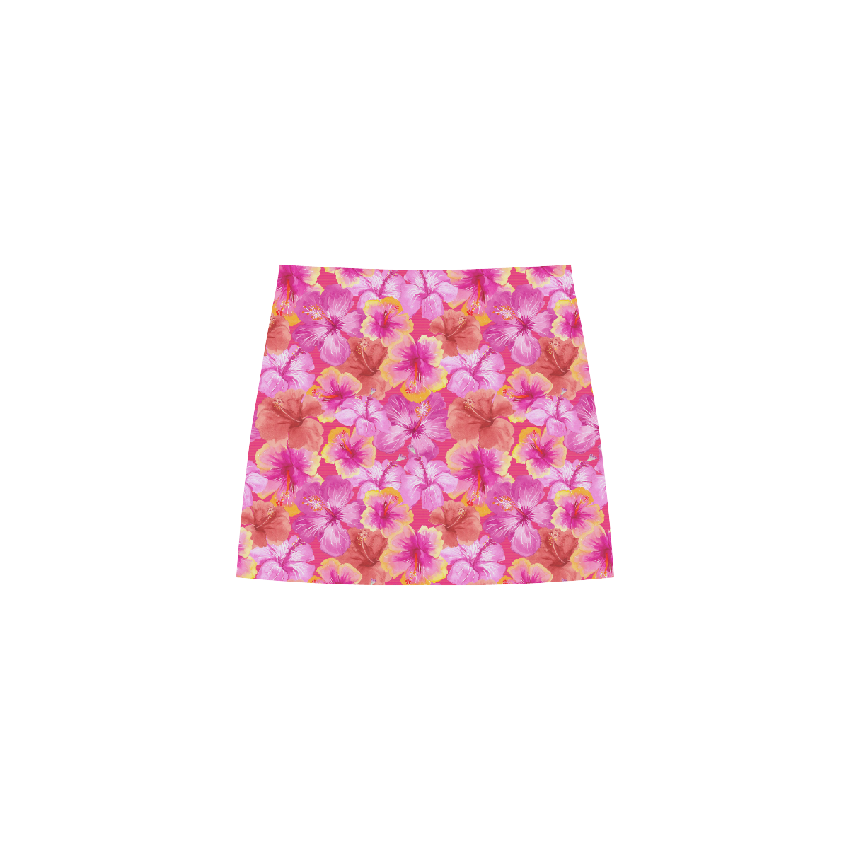 Hibiscus floral flowers flower-Cute pink pattern Eos Women's Sleeveless ...