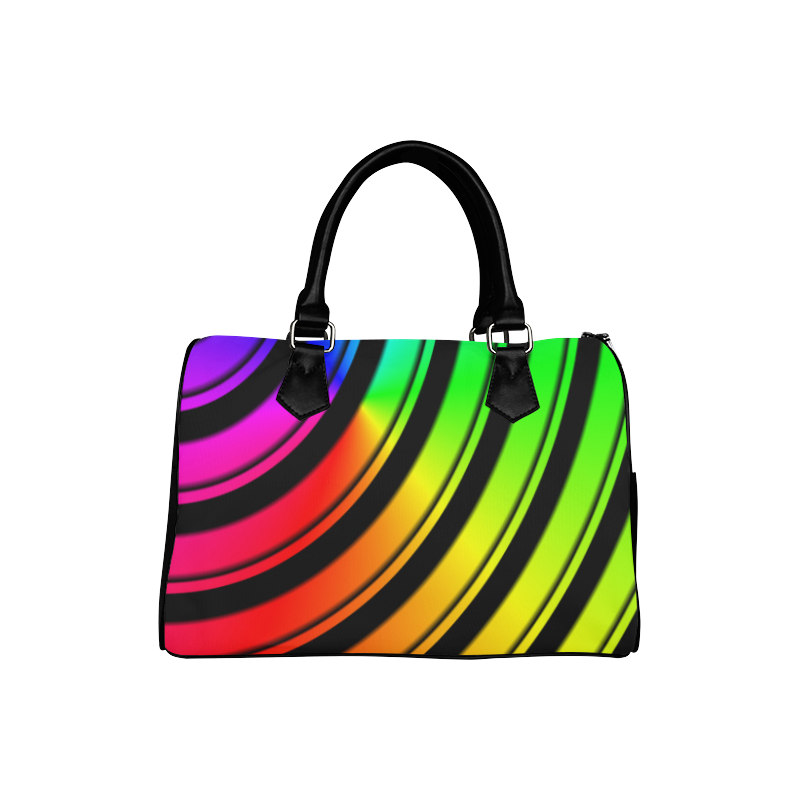 COLORS OF VINYL Boston Handbag (Model 1621)