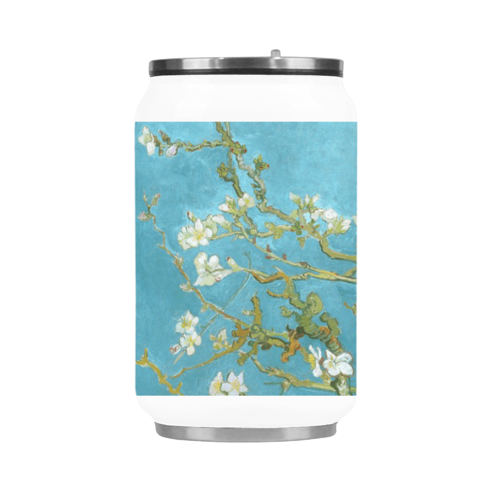 Vincent Van Gogh Blossoming Almond Tree Stainless Steel Vacuum Mug (10.3OZ)