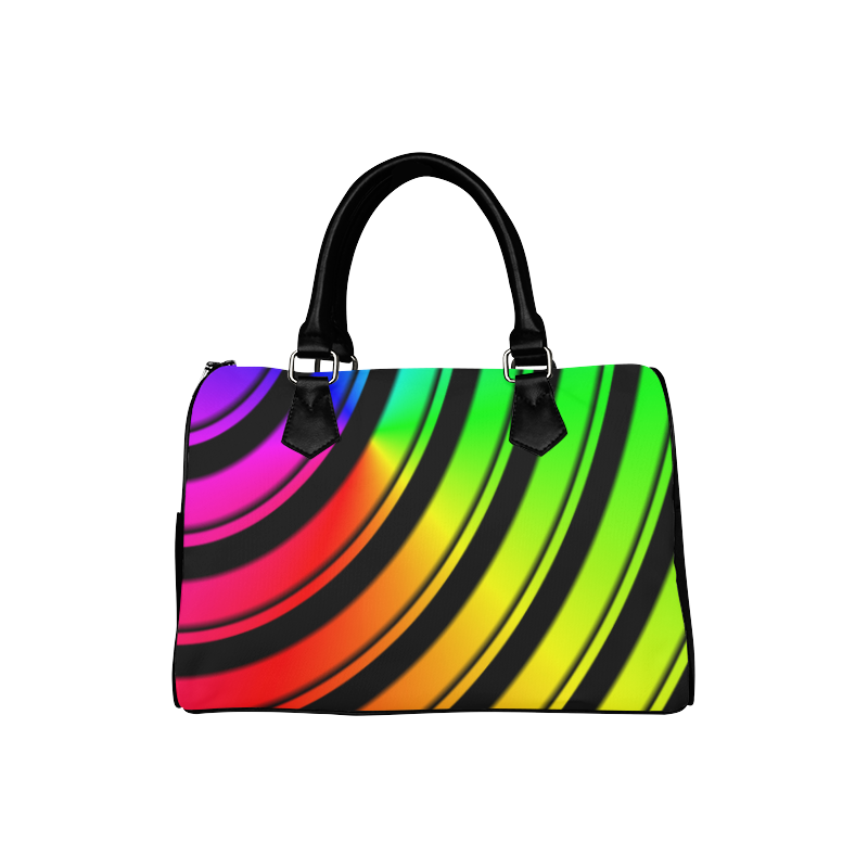 COLORS OF VINYL Boston Handbag (Model 1621)