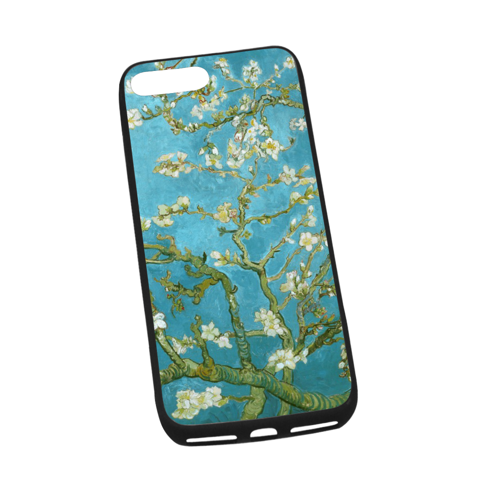 Vincent Van Gogh Blossoming Almond Tree Rubber Case for iPhone 7 plus (5.5”)