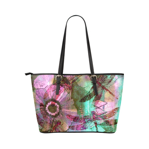 Large Tote Cooler Bag Delightful Dragonflies