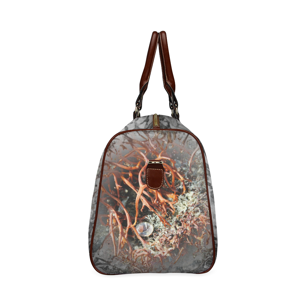 Sea weed Gothic by Martina Webster Waterproof Travel Bag/Small (Model 1639)