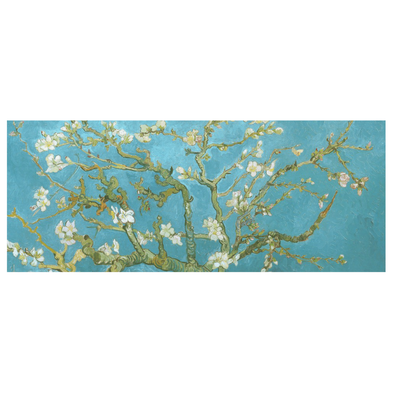 Vincent Van Gogh Blossoming Almond Tree White Mug(11OZ)