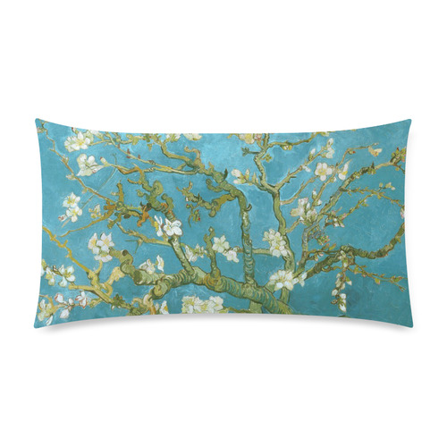 Vincent Van Gogh Blossoming Almond Tree Rectangle Pillow Case 20"x36"(Twin Sides)