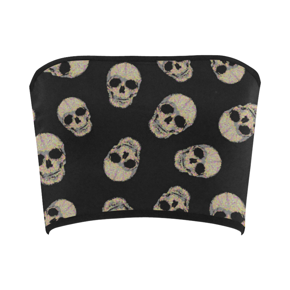 The Living Skull Bandeau Top