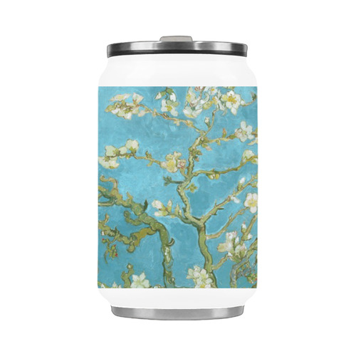 Vincent Van Gogh Blossoming Almond Tree Stainless Steel Vacuum Mug (10.3OZ)