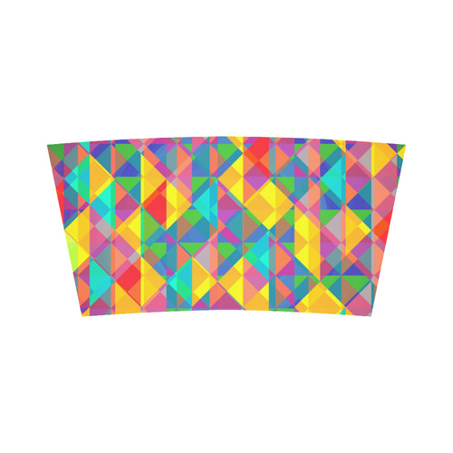 Colorful Abstract Christmas New Year Celebration Bandeau Top