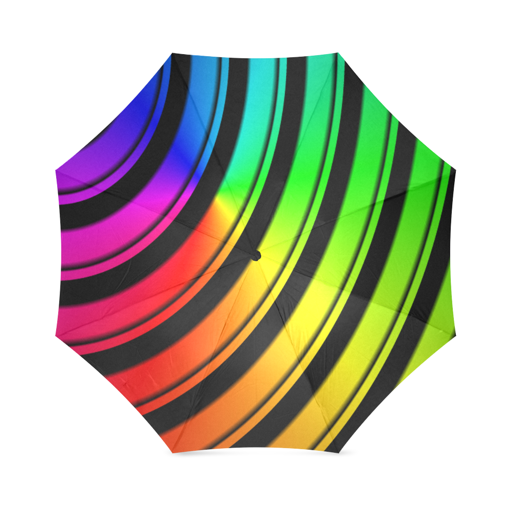 COLORS OF VINYL Foldable Umbrella (Model U01)