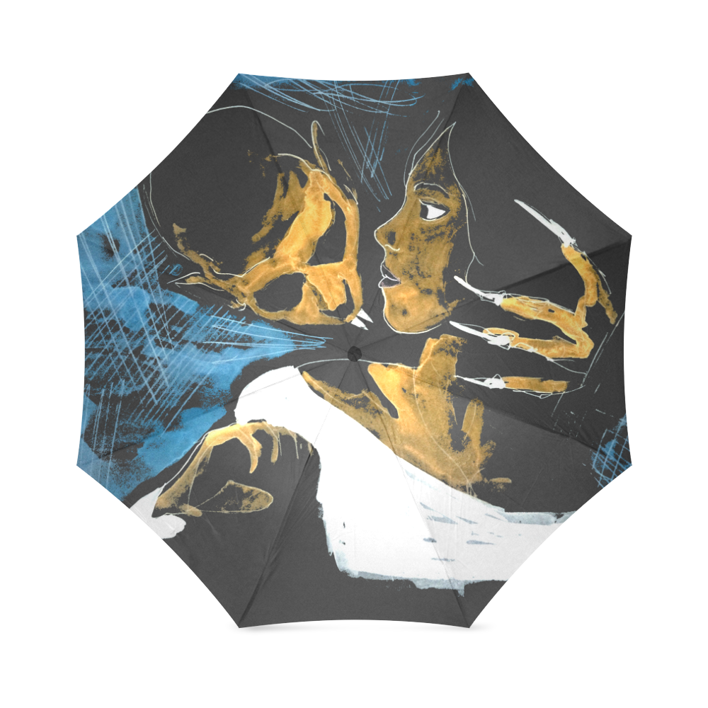 Nosferatu2 umbrela Foldable Umbrella (Model U01)