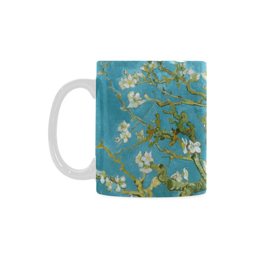 Vincent Van Gogh Blossoming Almond Tree White Mug(11OZ)