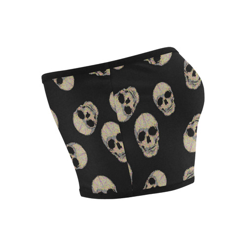 The Living Skull Bandeau Top