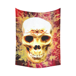 Fire horror Cotton Linen Wall Tapestry 60"x 80"