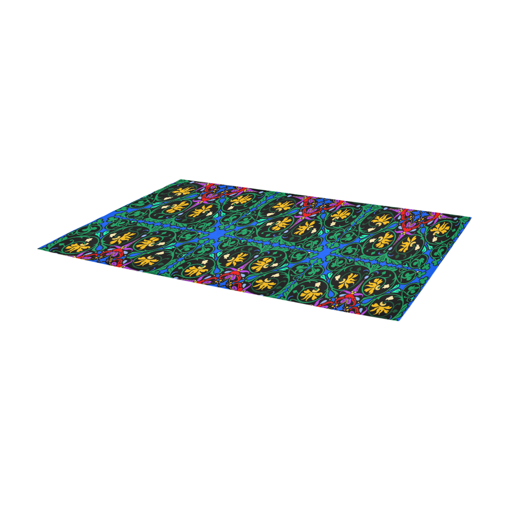 0054f1 Area Rug 9'6''x3'3''