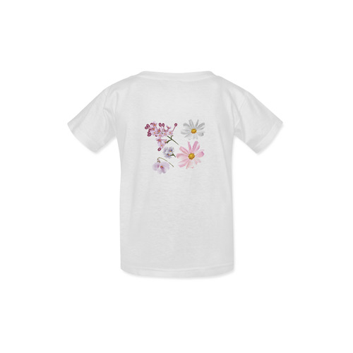 Cute Floral designers T-Shirt edition : white and romance 2016 / New in Shop! Kid's  Classic T-shirt (Model T22)
