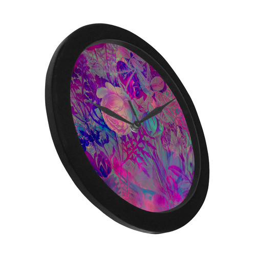 flora 6 Circular Plastic Wall clock