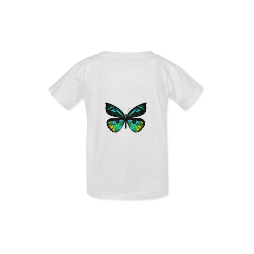 New arrival in Designers shop : White cute butterfly T-Shirt edition / NEW T-Shirt for kids Kid's  Classic T-shirt (Model T22)