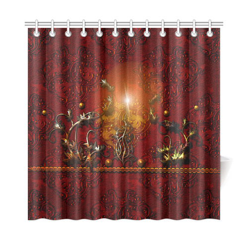 Wonderful floral design, vintage Shower Curtain 72"x72"