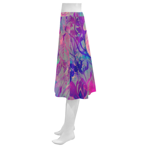 flora 6 Mnemosyne Women's Crepe Skirt (Model D16)