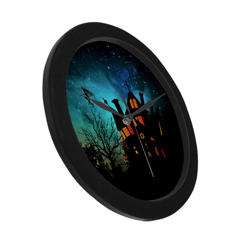 Halloween20160801 Circular Plastic Wall clock