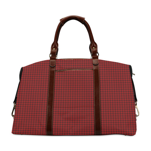 red tight weave Classic Travel Bag (Model 1643) Remake | ID: D913600