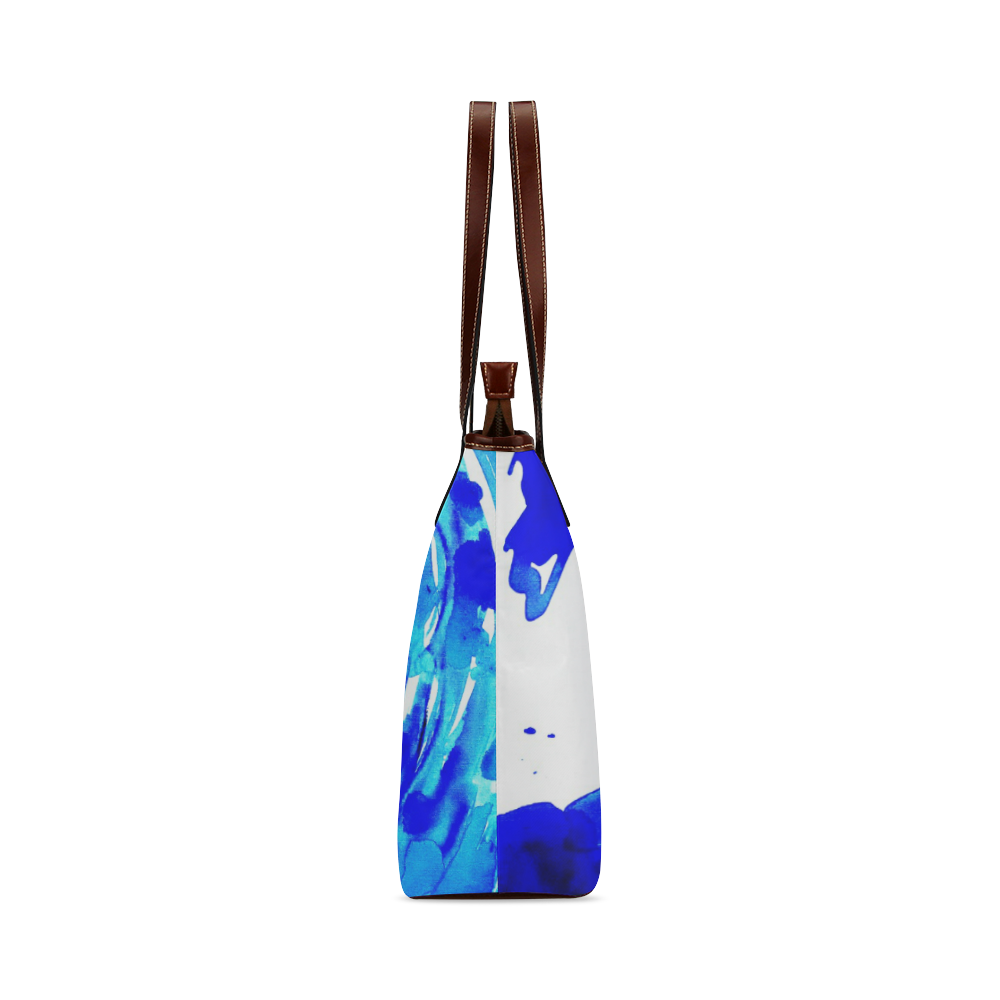 save the water watercolor Shoulder Tote Bag (Model 1646)