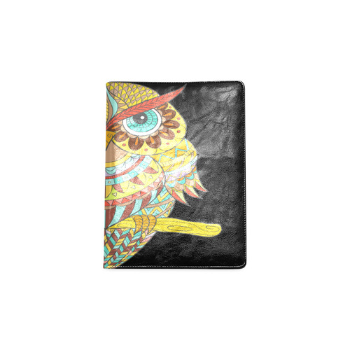 Cute Ethnic Owl Nature Art Custom NoteBook B5