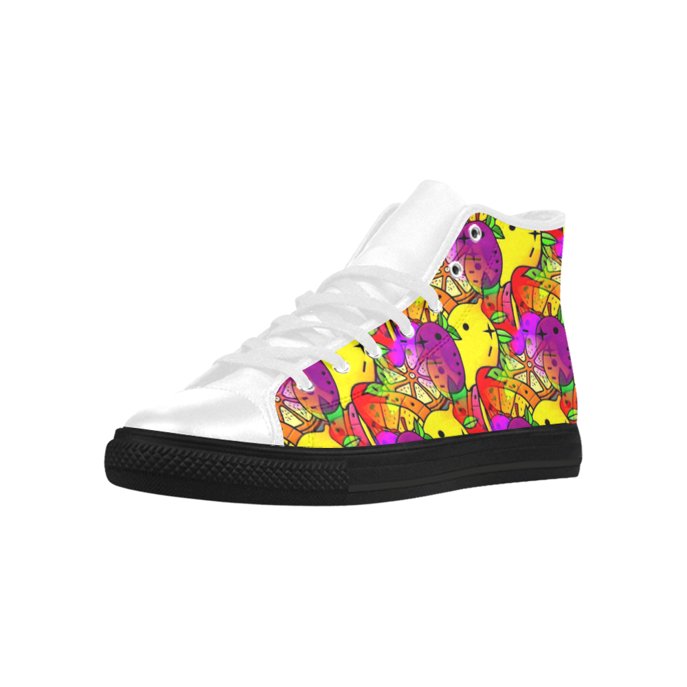Frutis by Popart Lover Aquila High Top Microfiber Leather Men's Shoes/Large Size (Model 032)