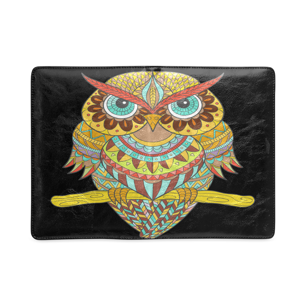 Cute Ethnic Owl Nature Art Custom NoteBook A5