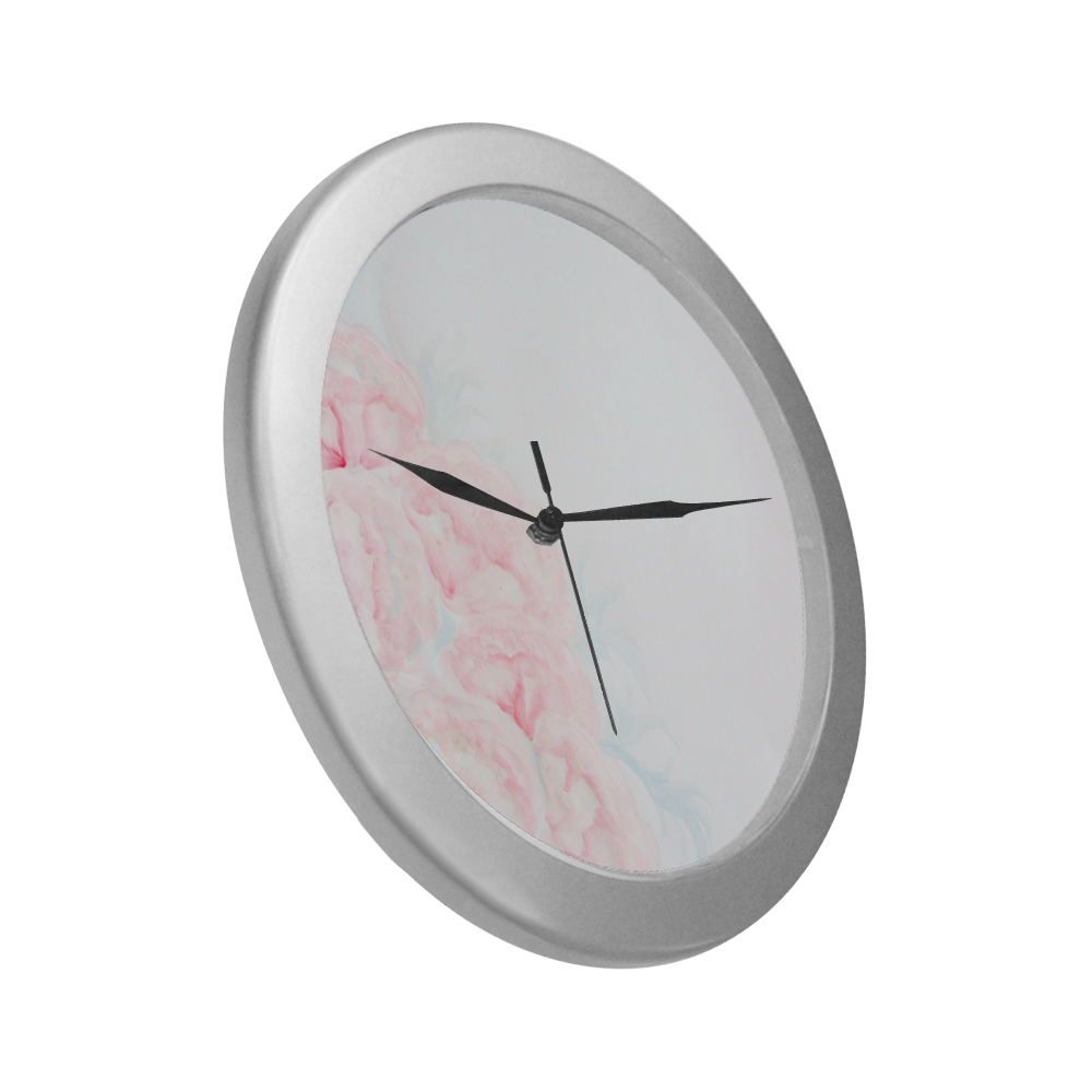 175 Silver Color Wall Clock