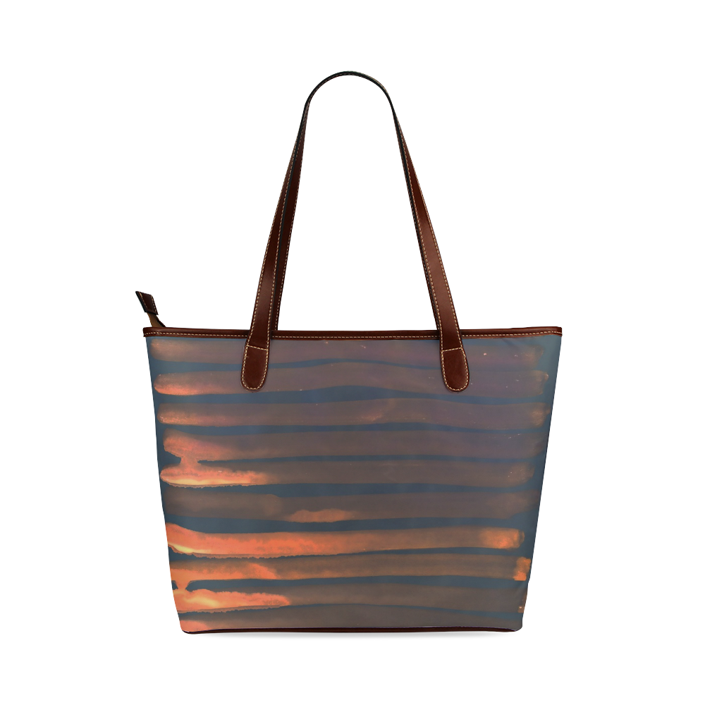 Copper Dreams Shoulder Tote Bag (Model 1646)