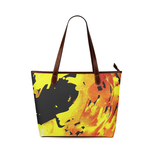 GOLDFALL Shoulder Tote Bag (Model 1646)