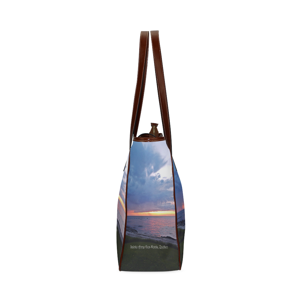 Sunset RainStorm Classic Tote Bag (Model 1644)