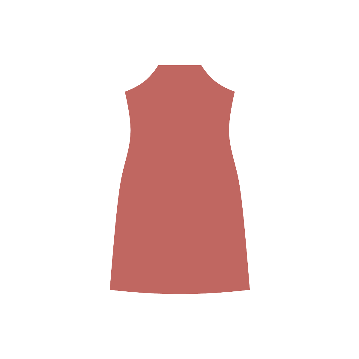 Aurora Red V-Neck Open Fork Long Dress(Model D18)