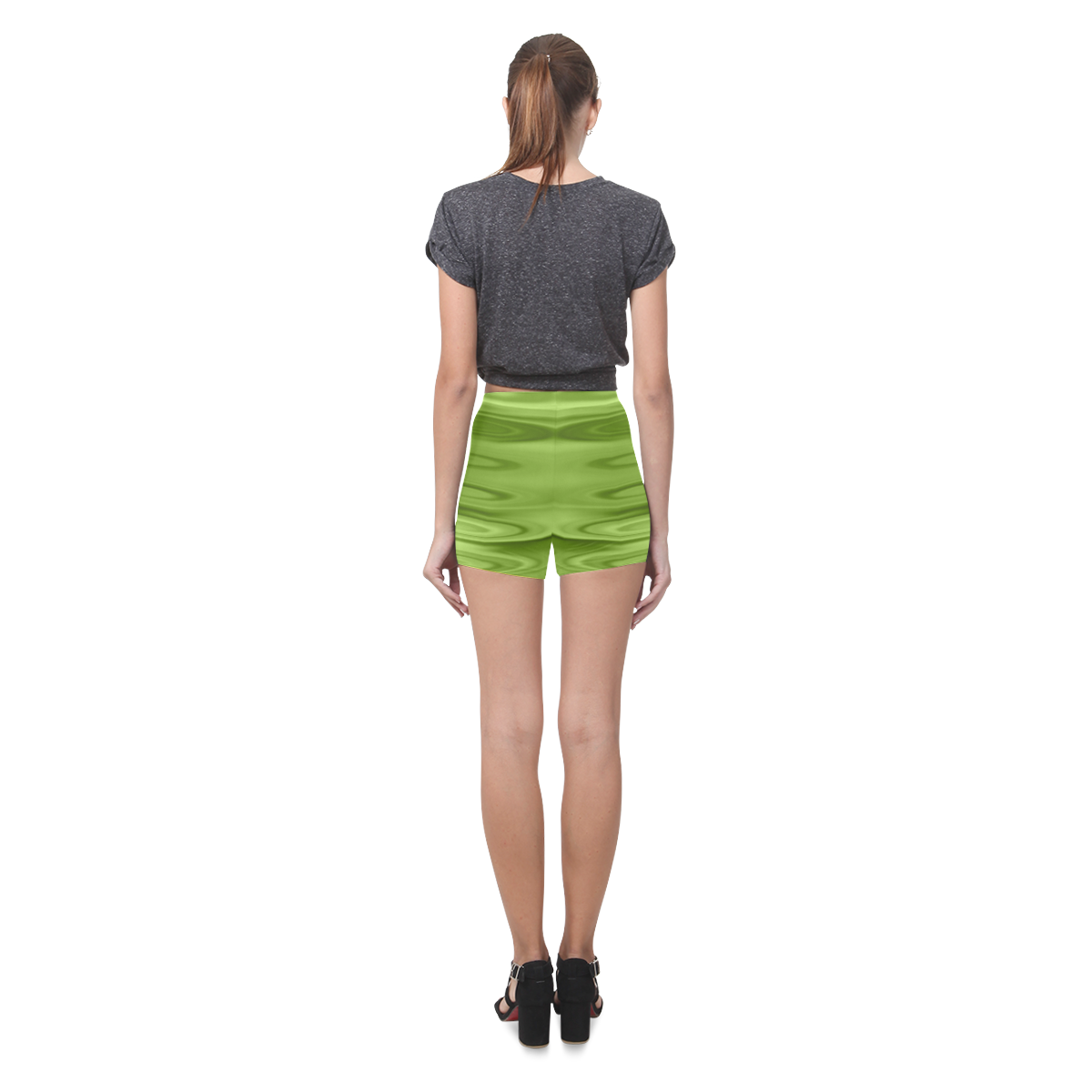 spring riples Briseis Skinny Shorts (Model L04)