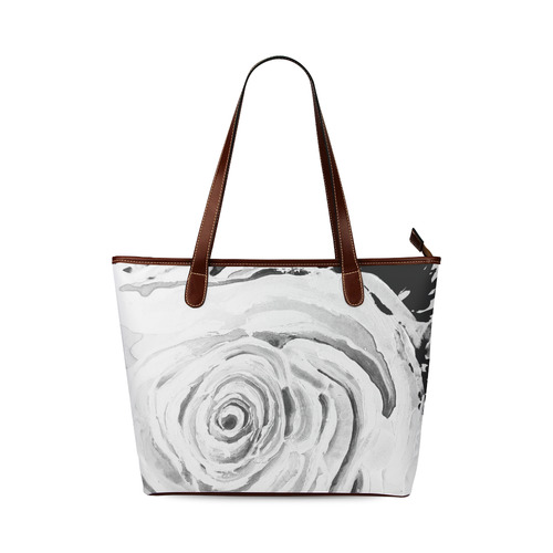 ROSES ARE PINK Shoulder Tote Bag (Model 1646)