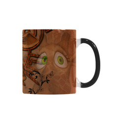 Sweet, happy giraffe Custom Morphing Mug