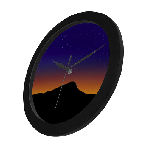 Horizon 1 Circular Plastic Wall clock